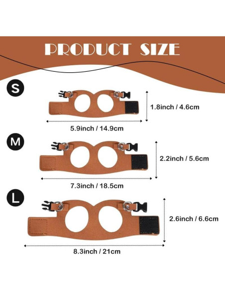 Correa y Arnés Ajustable HOKABLE para Dragón Barbudo - 3 Tamaños
