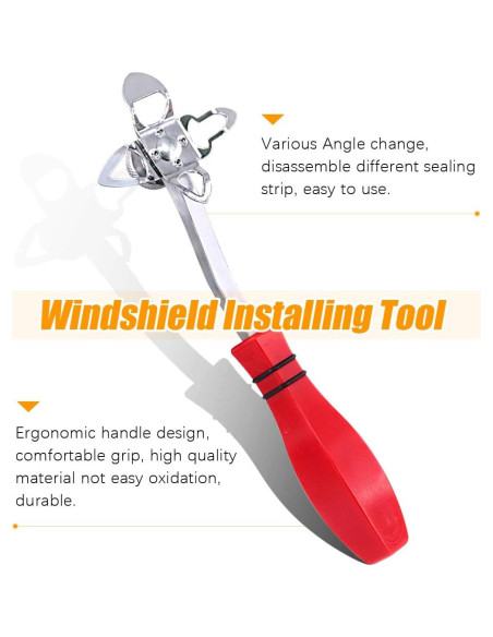 Kit de herramientas para instalación de parabrisas Rustark 12 piezas