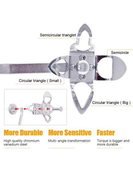 Kit de herramientas para instalación de parabrisas Rustark 12 piezas