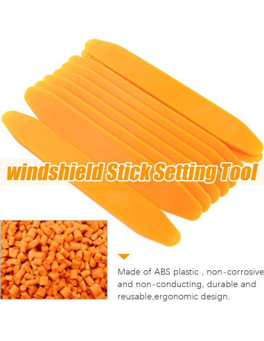 Kit de herramientas para instalación de parabrisas Rustark 12 piezas