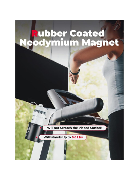 Soporte Magnético KEMIMOTO para Tazas y Botellas 2.67-9.8 cm