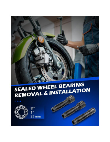 Kit de Herramientas para Rodamientos de Rueda Orion 18 Piezas