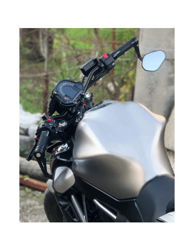 Espejos de Manillar KEMIMOTO 360 Aluminio 12.7x7.87cm