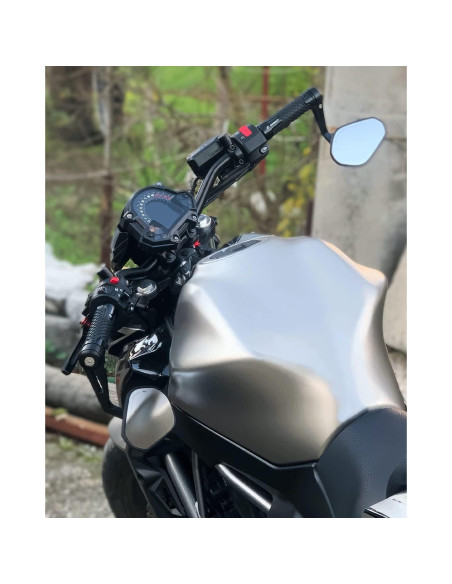 Espejos de Manillar KEMIMOTO 360 Aluminio 12.7x7.87cm