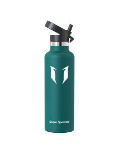 Botella de Agua Super Sparrow 750 ml Aislada Ergonómica