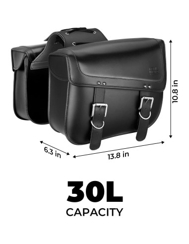 Alforjas KEMIMOTO 30L para Motocicleta Impermeables