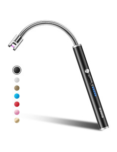 Encendedor Eléctrico RONXS Recargable Tipo C Negro