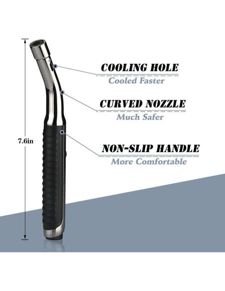 Encendedor Butano Yeuligo K7-TH Largo Ajustable 19.3 cm