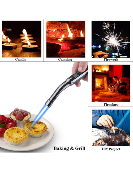 Encendedor Butano Yeuligo K7-TH Largo Ajustable 19.3 cm