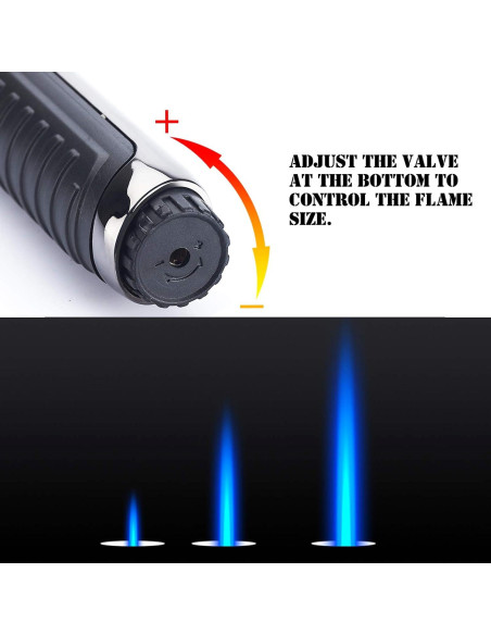 Encendedor Butano Yeuligo K7-TH Largo Ajustable 19.3 cm