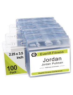 Sujetadores de Plástico Fushing 100 Pcs para Identificación