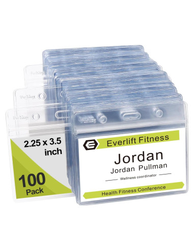 Sujetadores de Plástico Fushing 100 Pcs para Identificación