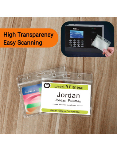 Sujetadores de Plástico Fushing 100 Pcs para Identificación