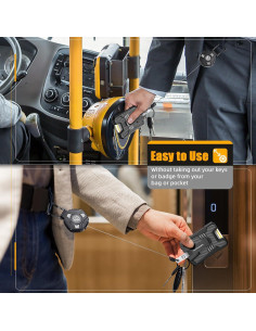 Soporte Retráctil Oaridey para Identificación 5 Tarjetas 2