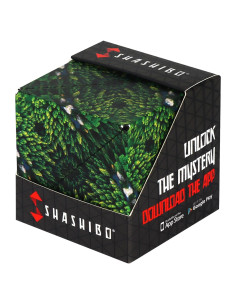 Cubo Antiestrés Shashibo Fun in Motion - 36 Imanes - Bosque