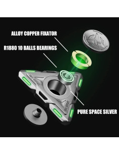 Spinner Fidget Martillo Gamtec 2 en 1 Brilla en la Oscuridad 2