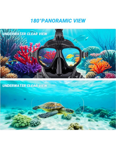 Máscara de Buceo Completa SMACO Modelo smacosports 180