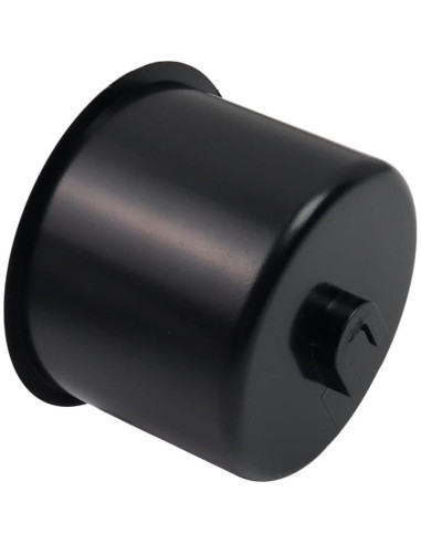 Soporte para Vaso Dnyta 4 Piezas Negro 9.65x9.65x7.62 cm