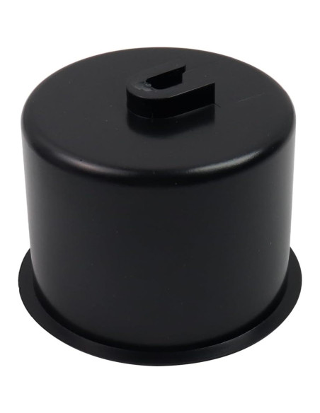 Soporte para Vaso Dnyta 4 Piezas Negro 9.65x9.65x7.62 cm