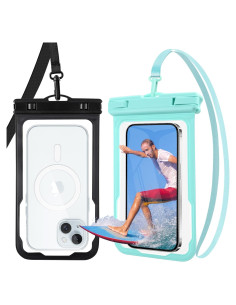 Paquete 2 Fundas Impermeables para Teléfono hasta 18 cm