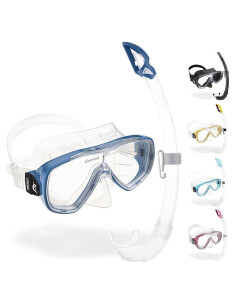 Máscara de Snorkel Cressi Onda y Snorkel México Adulto