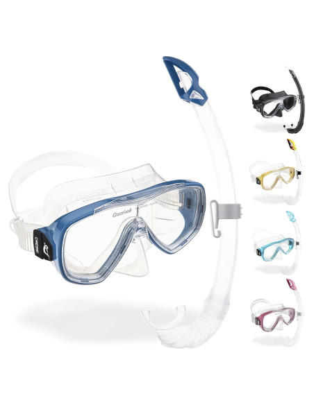 Máscara de Snorkel Cressi Onda y Snorkel México Adulto