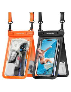 Funda Impermeable UNBREAKcable IPX8 2-Pack para iPhone 15/16