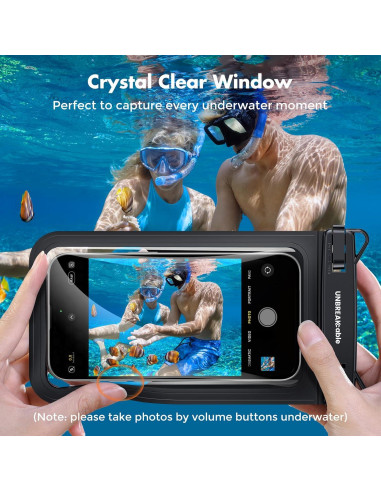 Funda Impermeable UNBREAKcable IPX8 2-Pack para iPhone 15/16