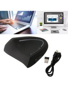 Ratón Ergonómico Inalámbrico Jelly Comb Vertical 2.4G 6 Botones 2