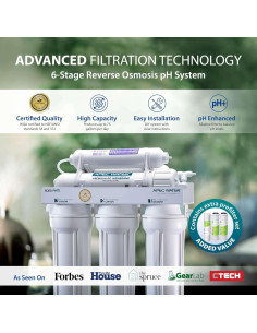 Sistema de filtración de agua APEC ROES-PH75 6 etapas 75 GPD 2