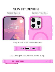Funda BENTOBEN para iPhone 16 Pro Max Slim Antichoque 2