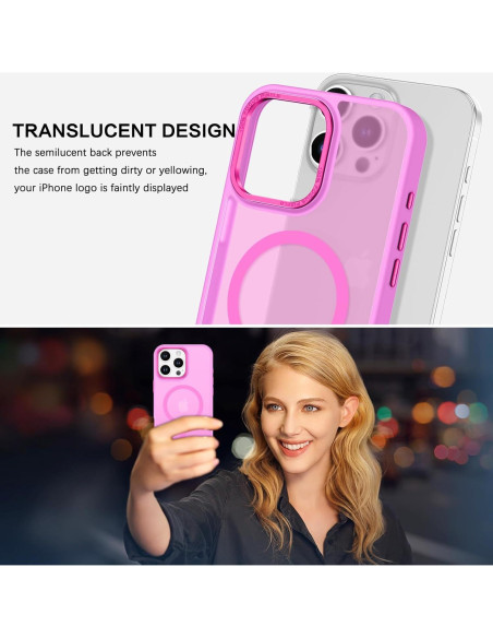 Funda BENTOBEN para iPhone 16 Pro Max Slim Antichoque