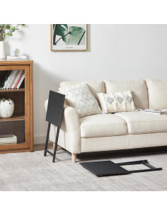 Bandeja de TV Plegable VECELO Set de 2 Negro con Soporte 2