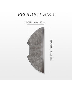 6 Paños de Microfibra Reemplazo para Mopa KingBra YQ07346-2 2