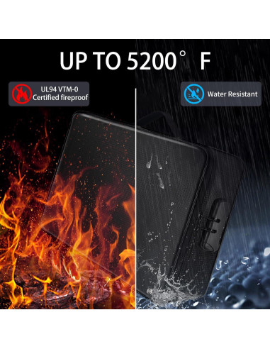 Bolsa de Documentos a Prueba de Fuego GDHSWJ 38x28cm Impermeable