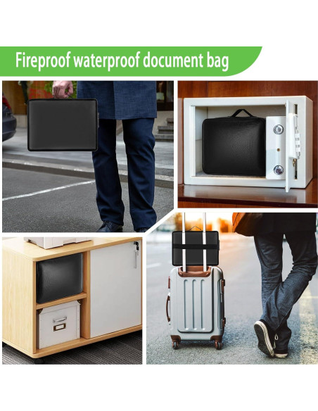 Bolsa de Documentos a Prueba de Fuego GDHSWJ 38x28cm Impermeable