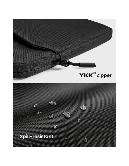 Funda delgada tomtoc para MacBook Air/Pro 13" negra