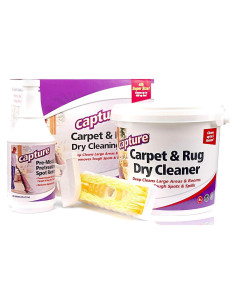 Kit de Limpieza de Alfombra Capture 400 - 1.81 kg, Eliminador de Manchas y Olores