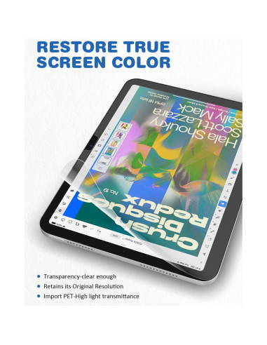 Protector de Pantalla Papel XIRON para iPad 10.9" 2 Pzas