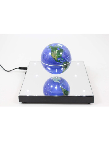 Globo Flotante PowerTRC 8.89 cm con LED y Base Espejada