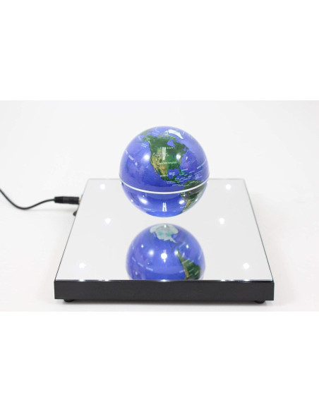 Globo Flotante PowerTRC 8.89 cm con LED y Base Espejada
