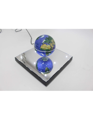 Globo Flotante PowerTRC 8.89 cm con LED y Base Espejada