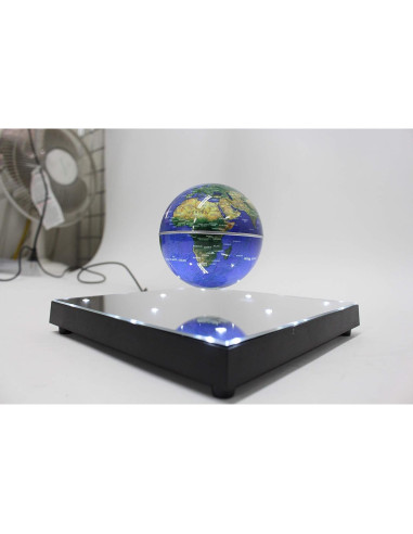 Globo Flotante PowerTRC 8.89 cm con LED y Base Espejada