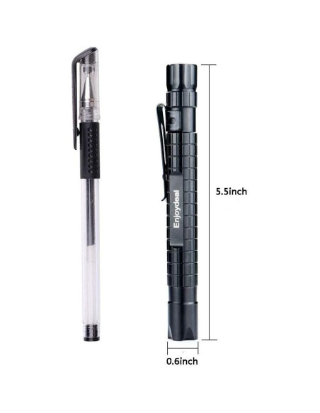 Linterna LED Enjoydeal 1000LM Impermeable 5PCS Boligrafo