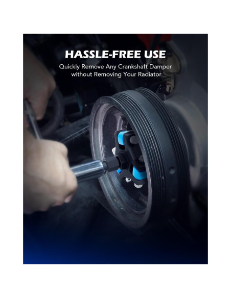 Extractor de Amortiguador Armónico Orion Motor Tech 3 Garras