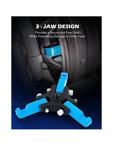 Extractor de Amortiguador Armónico Orion Motor Tech 3 Garras