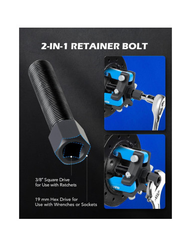 Extractor de Amortiguador Armónico Orion Motor Tech 3 Garras