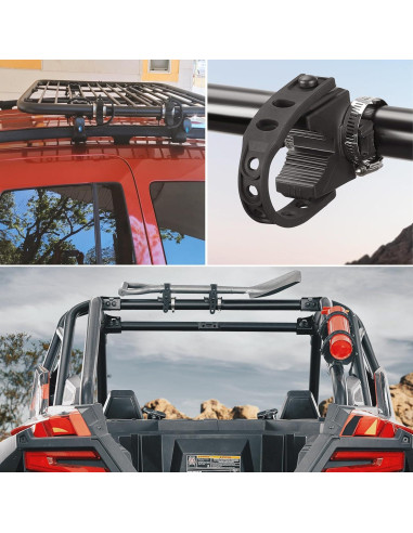 KEMIMOTO Soporte de Pala Abrazadera de Goma 1-4 cm