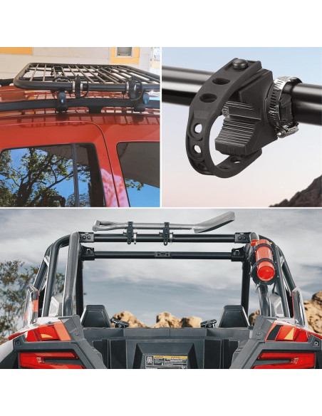 KEMIMOTO Soporte de Pala Abrazadera de Goma 1-4 cm