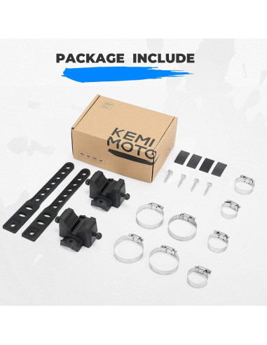 KEMIMOTO Soporte de Pala Abrazadera de Goma 1-4 cm